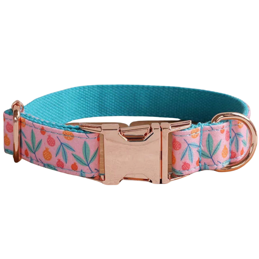 🍑 BERRY BLOSSOM COLLAR & BOW
