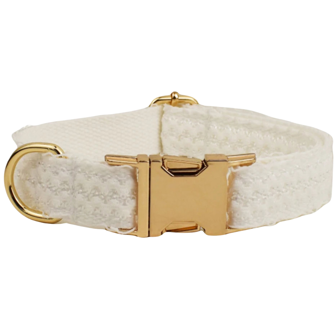 🌸 ROSE IVORY COLLAR & FLOWER