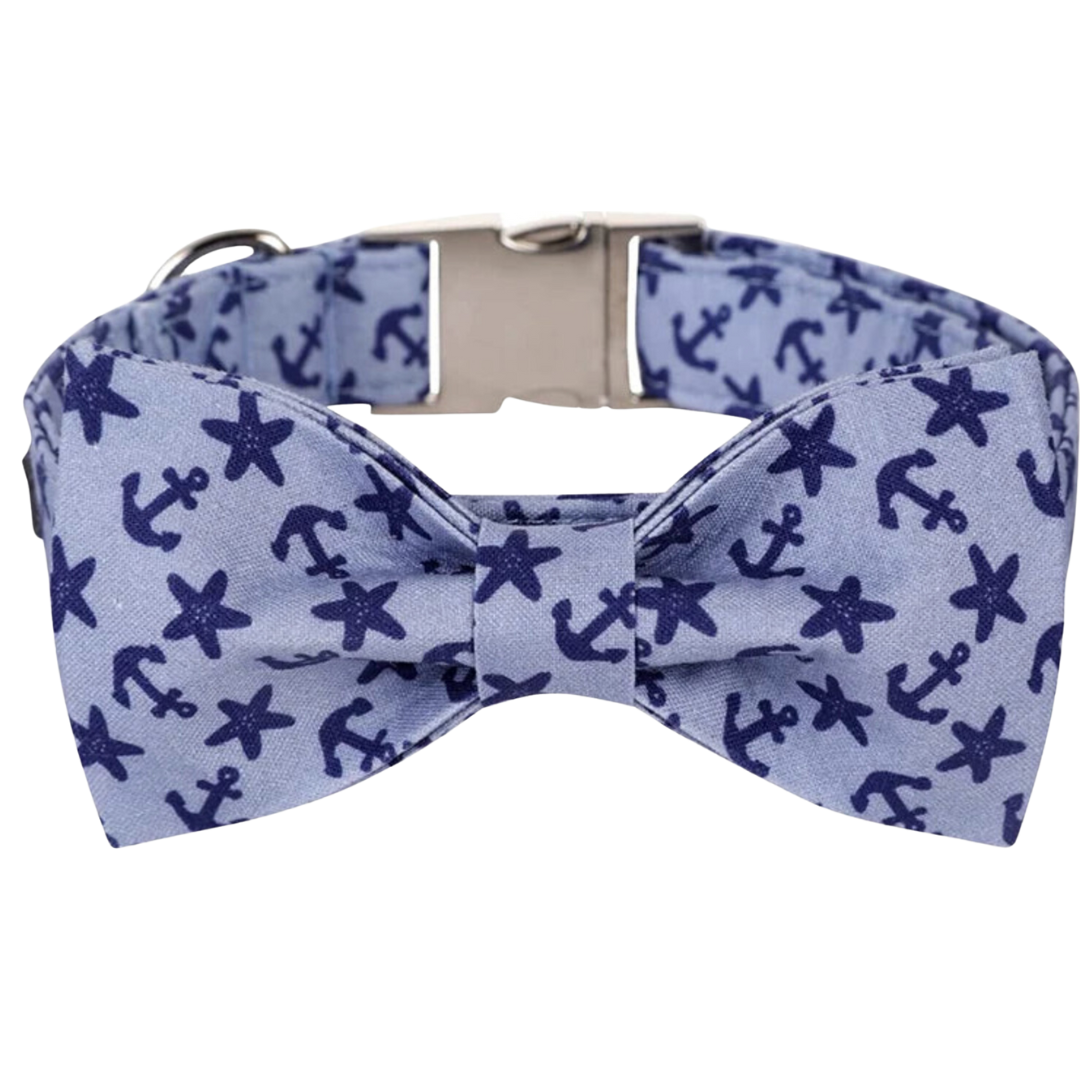 ⚓✨ THE ANCHOR CHARM COLLAR & BOW