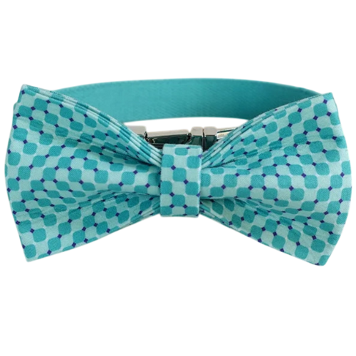 🌊 AQUA MIRAGE COLLAR & BOW (Copy)